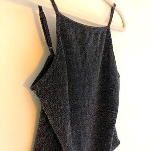 Sparkly ✨ Grey Bodysuit